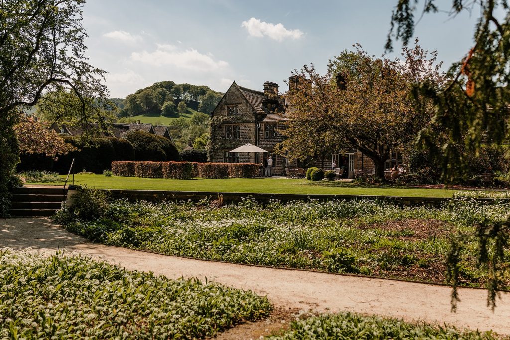 An exterior shot of The Peacock At Rowsley 